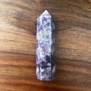 Lepidolite Crystal Point